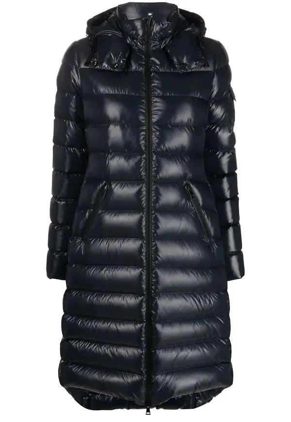 Moncler Moka vadderad parkas - Blå