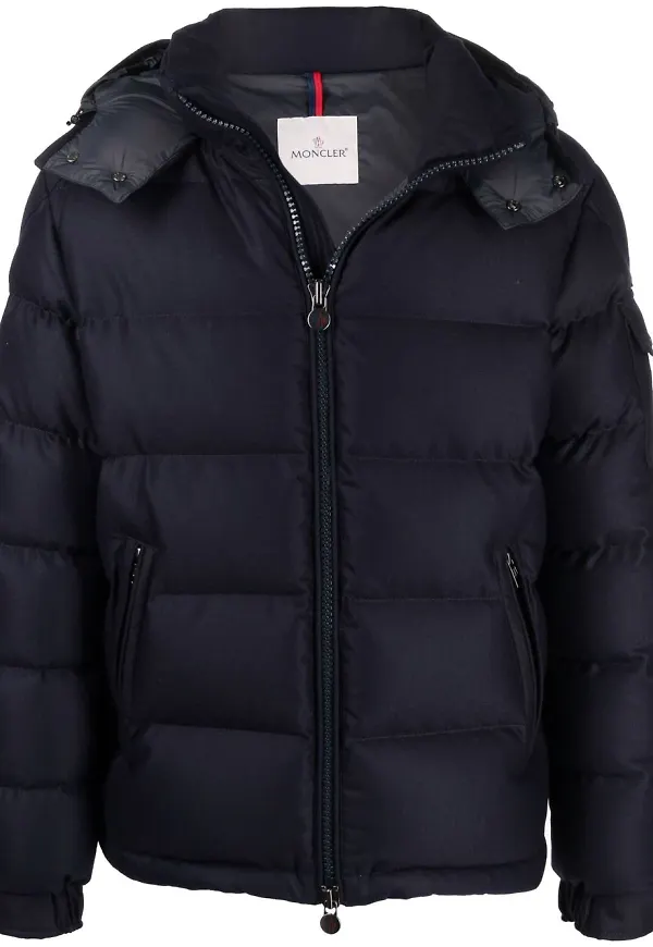 Moncler Montgenevre vadderad jacka - Blå