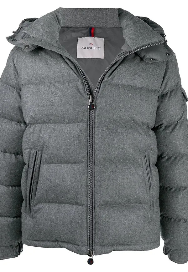 Moncler Montgenevre vadderad jacka - Grå