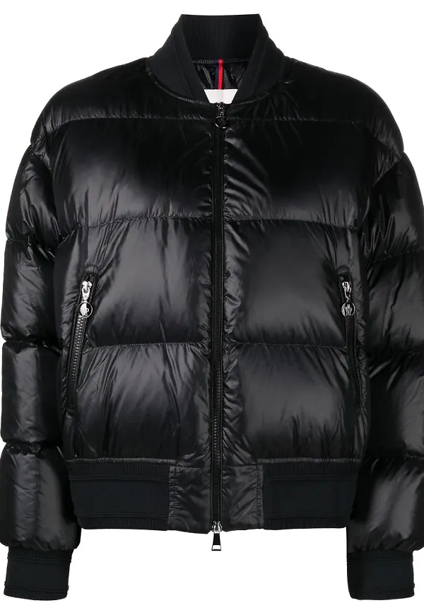 Moncler Narlay vadderad dunjacka - Svart