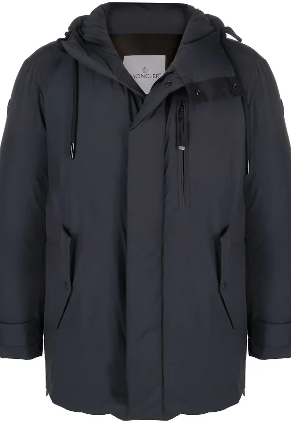 Moncler Naudet quiltad parkas - Svart