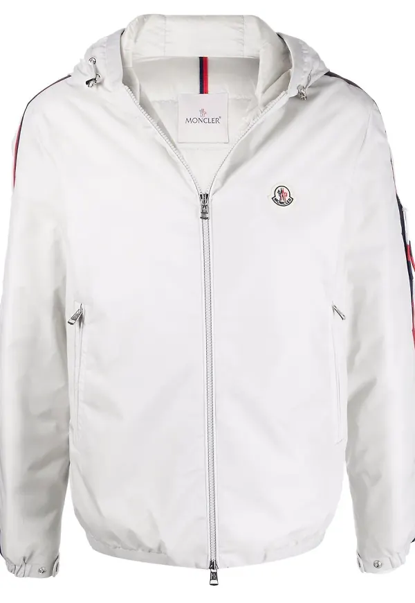 Moncler Necker jacka med huva - Neutral