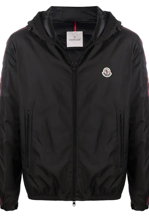 Moncler Necker jacka med huva - Svart