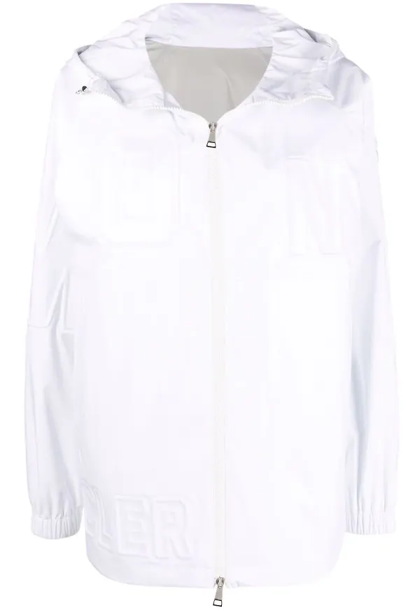 Moncler Nendiale jacka med huva - Vit