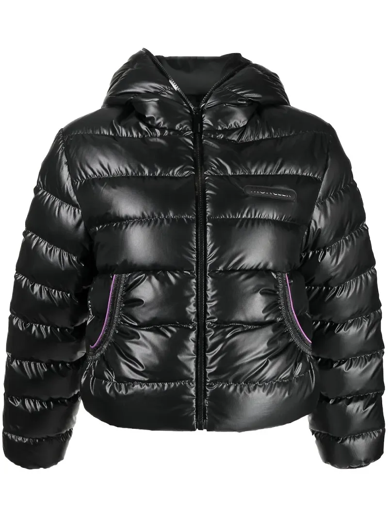 Moncler Nere vadderad jacka - Svart