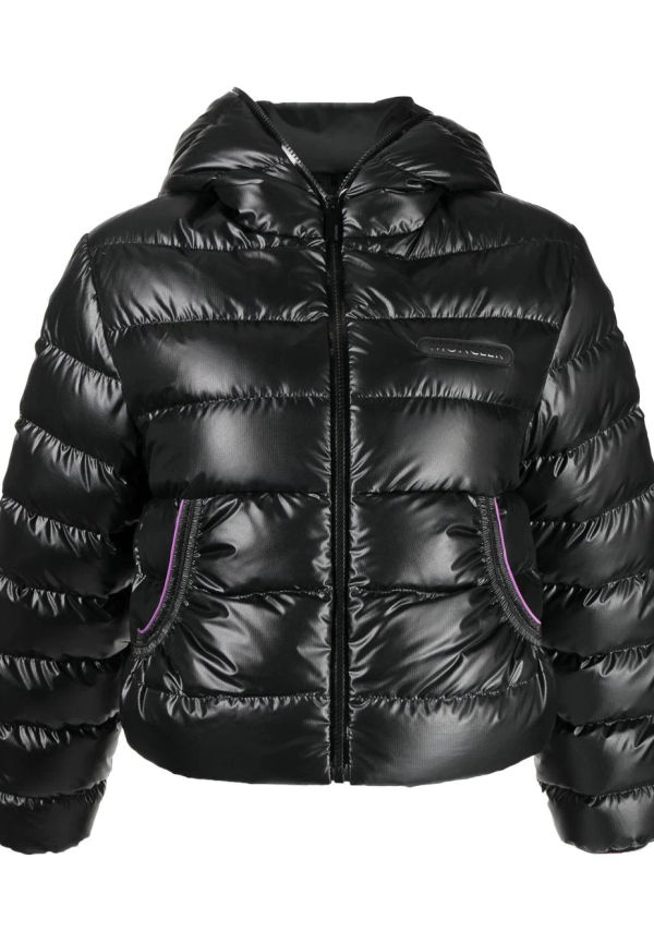 Moncler Nere vadderad jacka - Svart