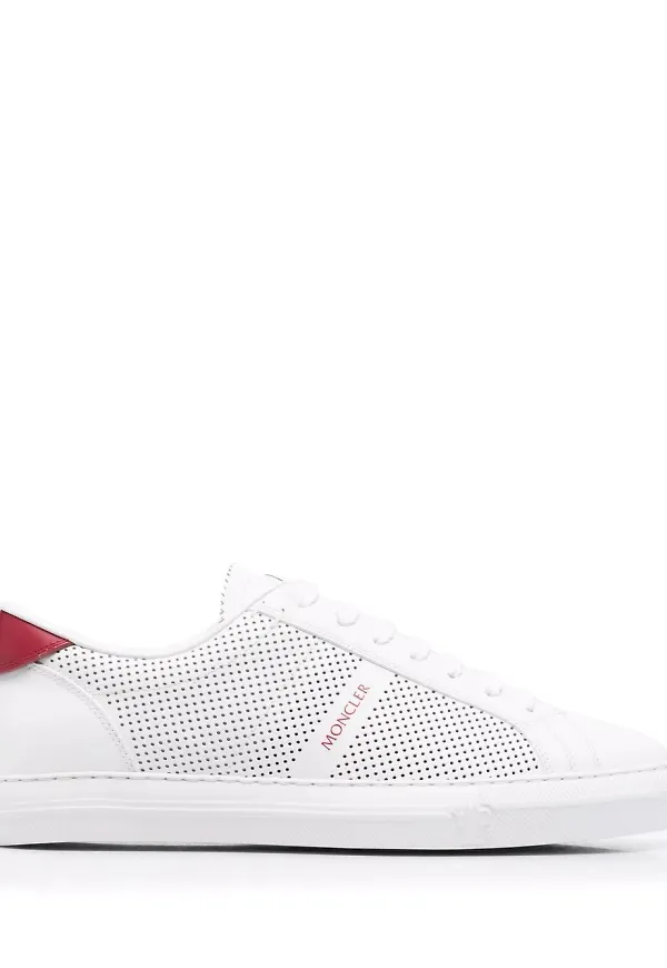 Moncler New Monaco låga sneakers - Vit