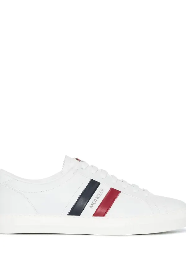 Moncler New Monaco låga sneakers - Vit