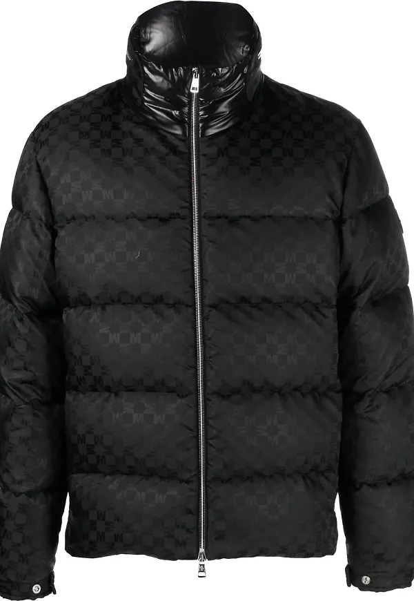 Moncler Nijima vadderad jacka - Svart