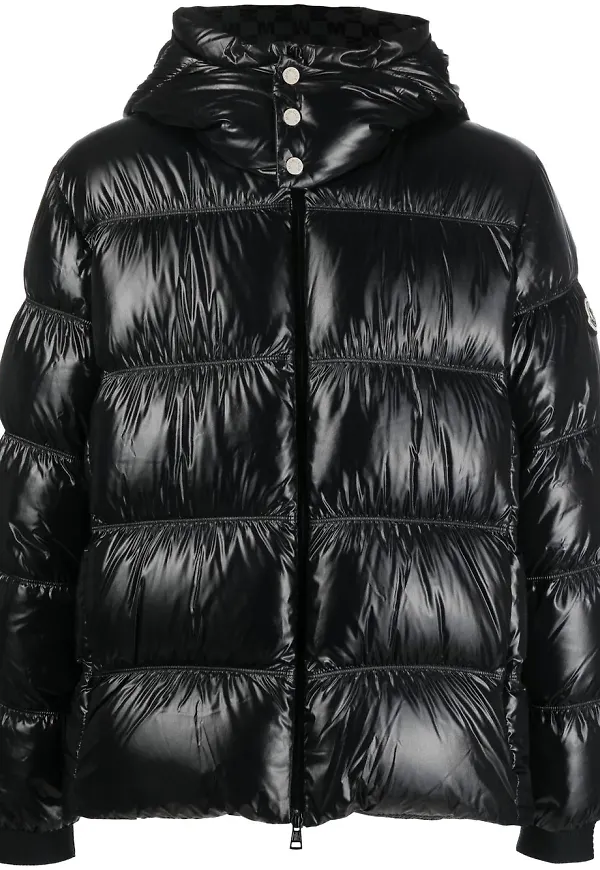 Moncler Orizaba vadderad jacka med huva - Svart