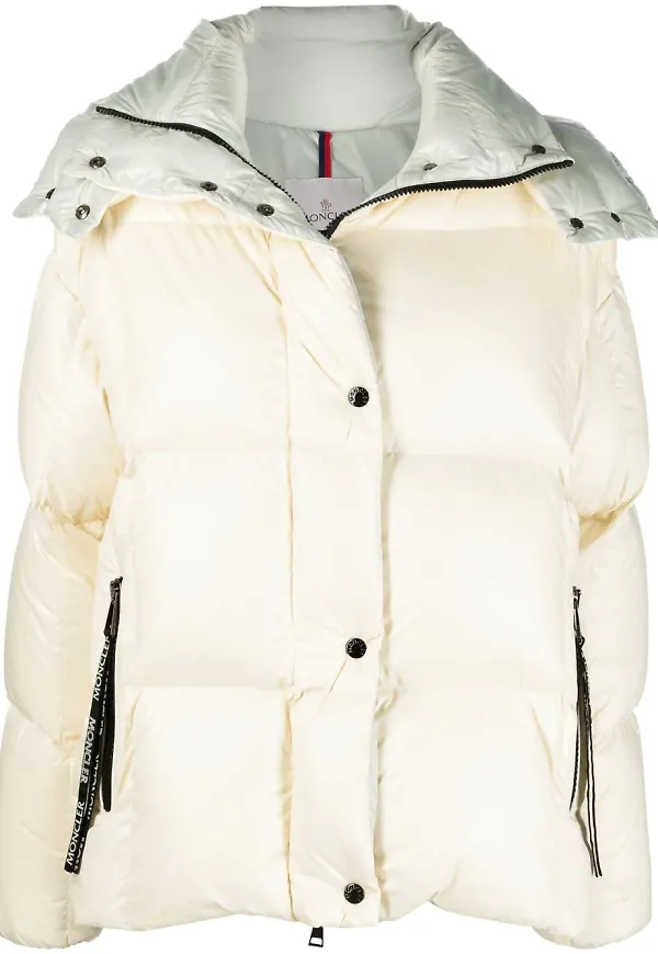 Moncler Parana vadderad jacka - Neutral