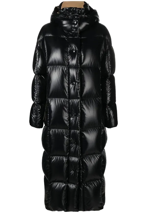 Moncler Parnaiba vadderad kappa - Svart