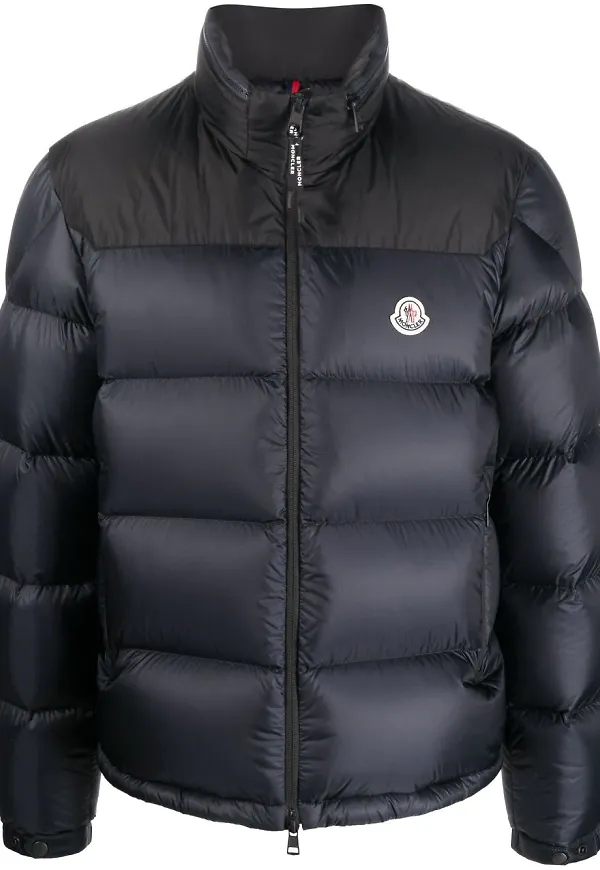 Moncler Peuplier kort dunjacka - Blå