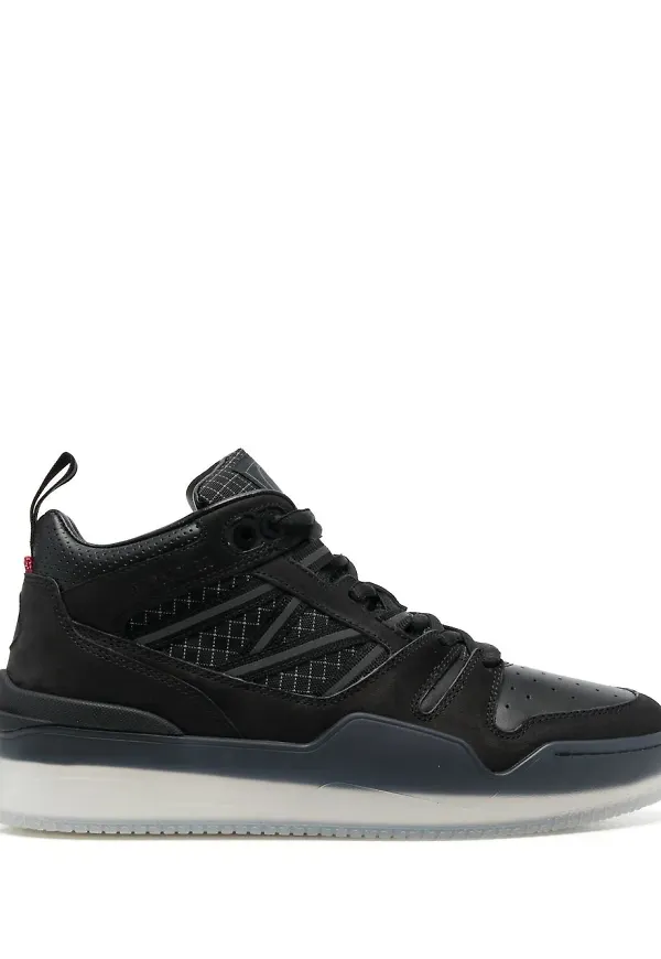 Moncler Pivot höga sneakers - Svart
