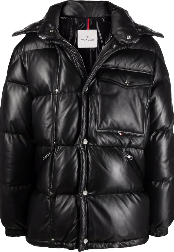 Moncler Promio vadderad jacka - Svart