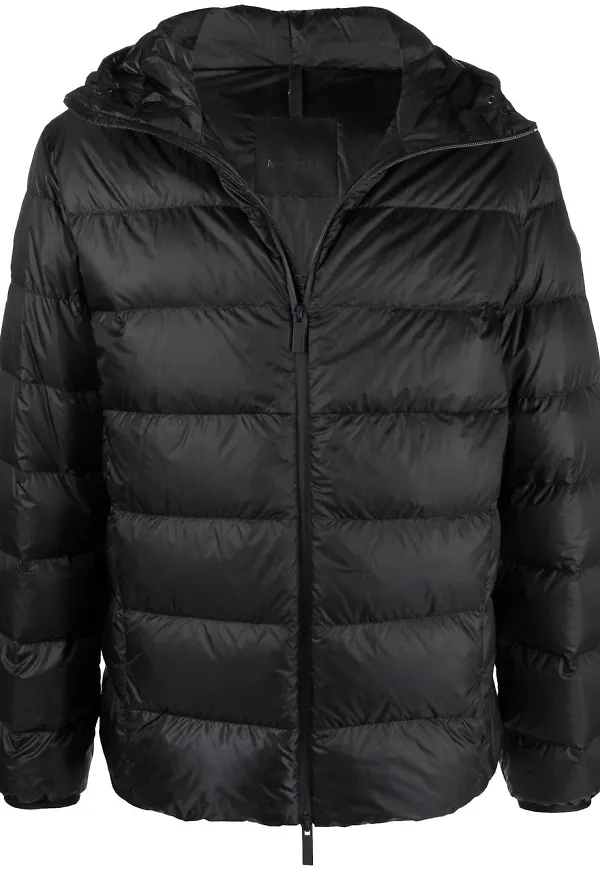 Moncler Provins vadderad jacka - Svart