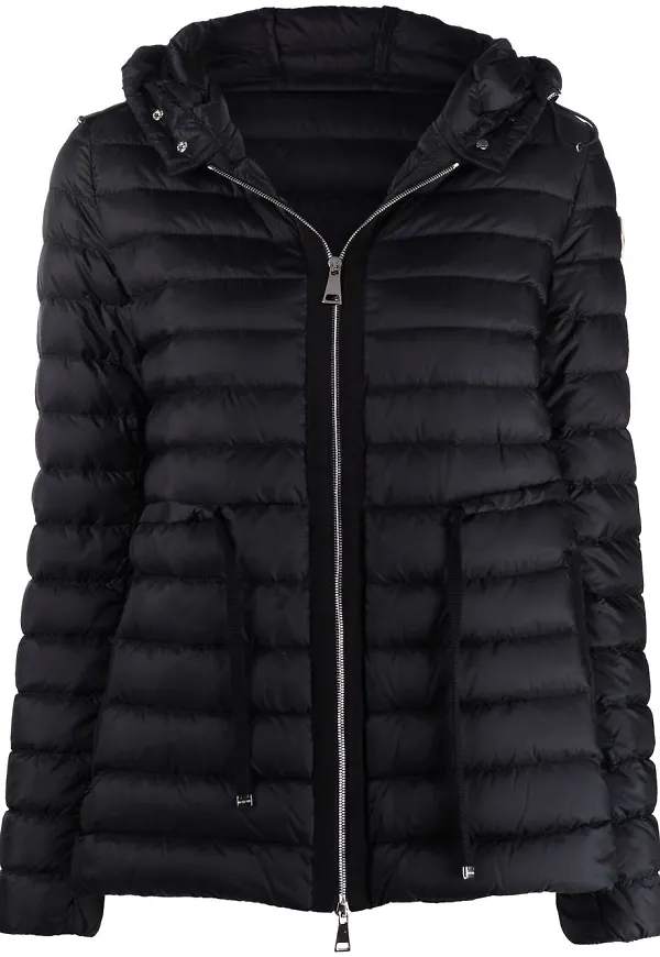 Moncler Raie kort dunjacka - Svart