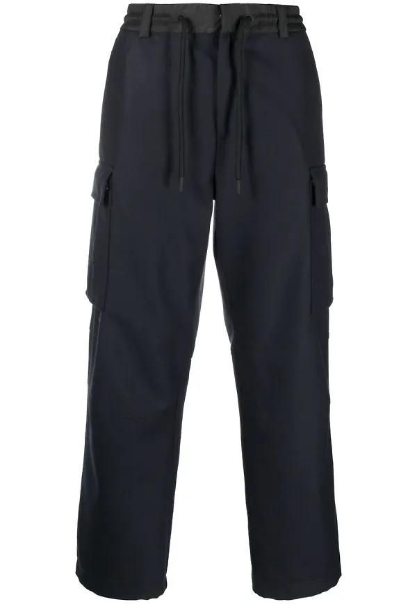 Moncler raka cargobyxor - Blå