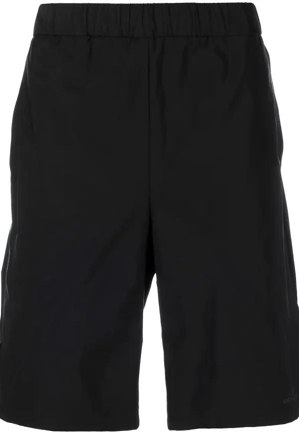 Moncler raka mjukisbyxor - Svart