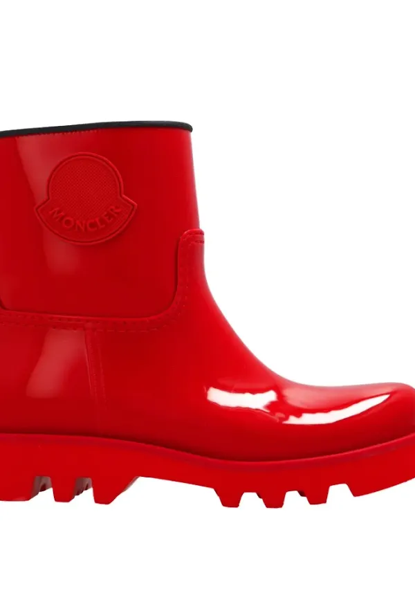 Moncler Regnstövlar Röd, Dam