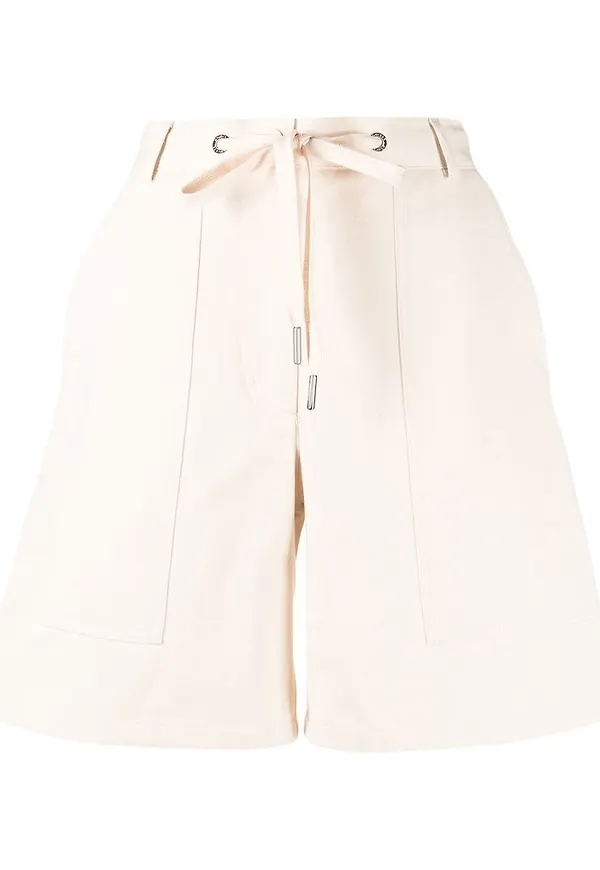 Moncler shorts med dragsko - Neutral