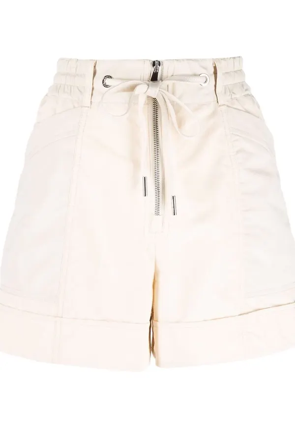 Moncler shorts med knytning - Neutral