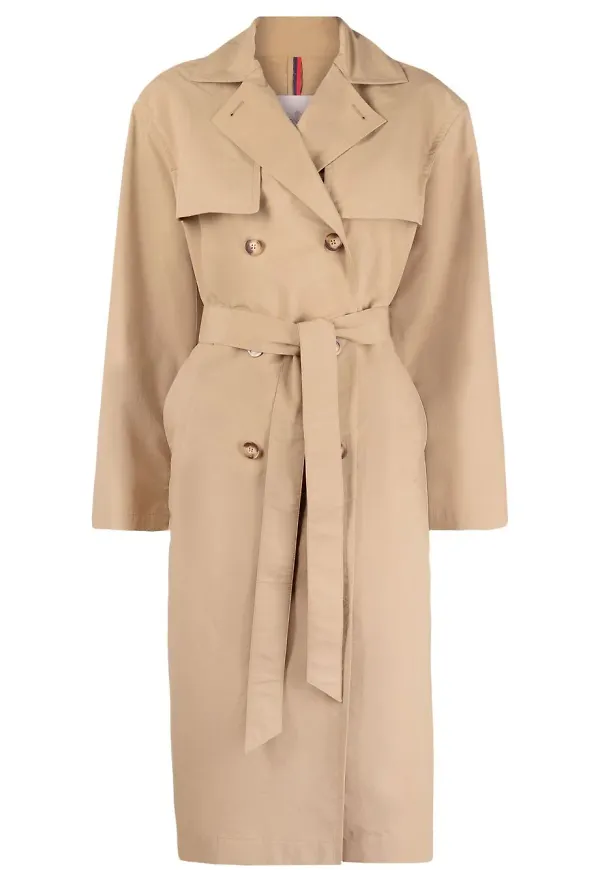 Moncler Stibiden dubbelknäppt trenchcoat - Neutral