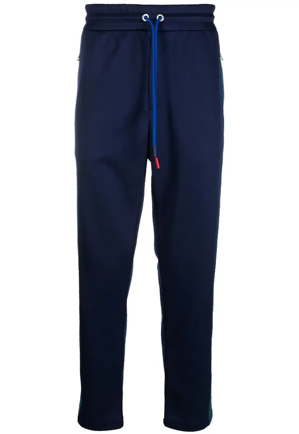 Moncler sweatpants med dragsko - Blå