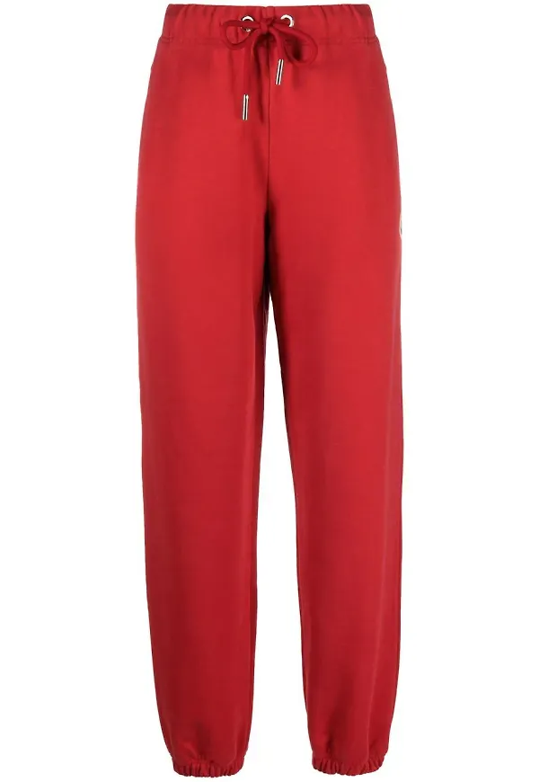 Moncler sweatpants med dragsko - Röd