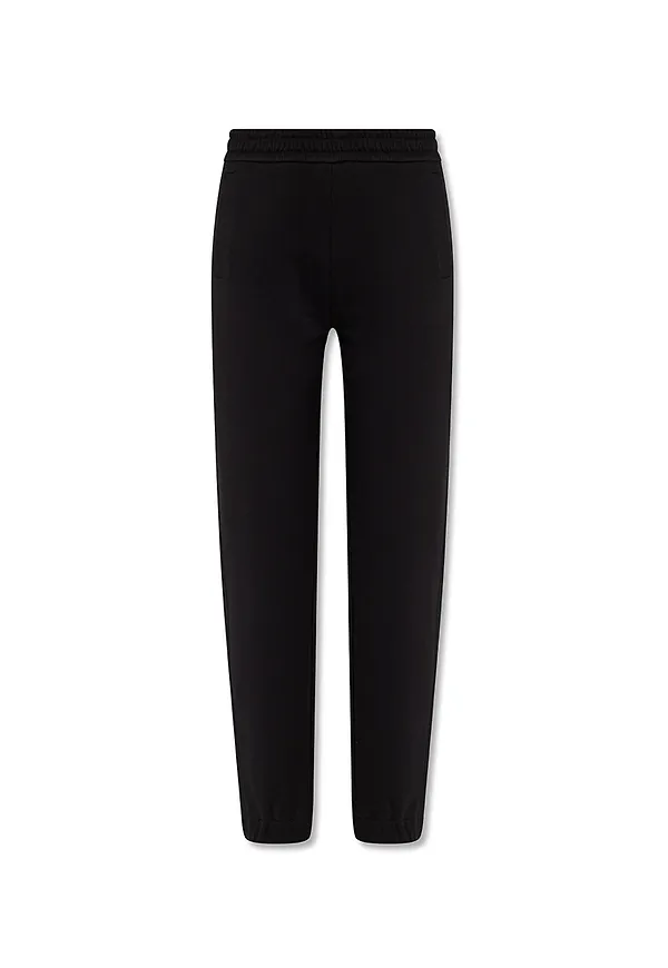 Moncler Sweatpants with logo Svart, Dam