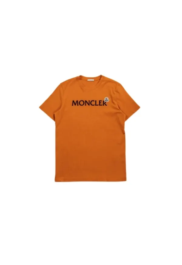 Moncler T-shirt Orange, Dam