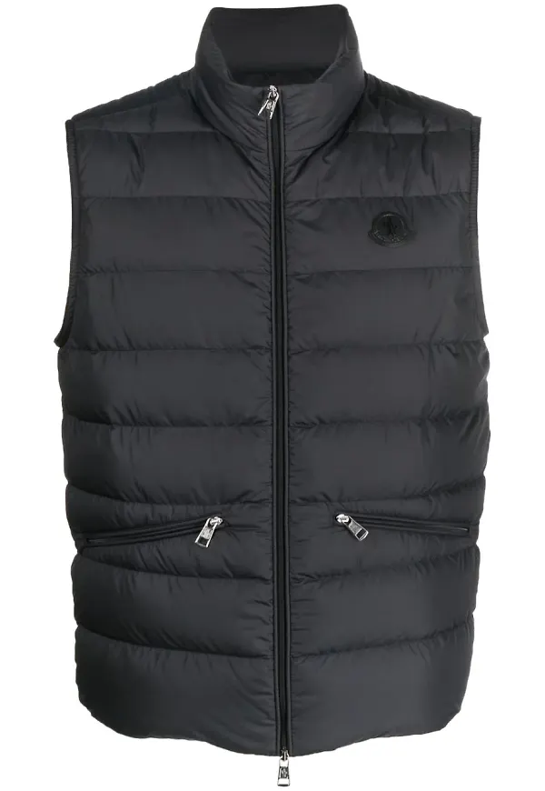 Moncler Theompan dunväst - Blå