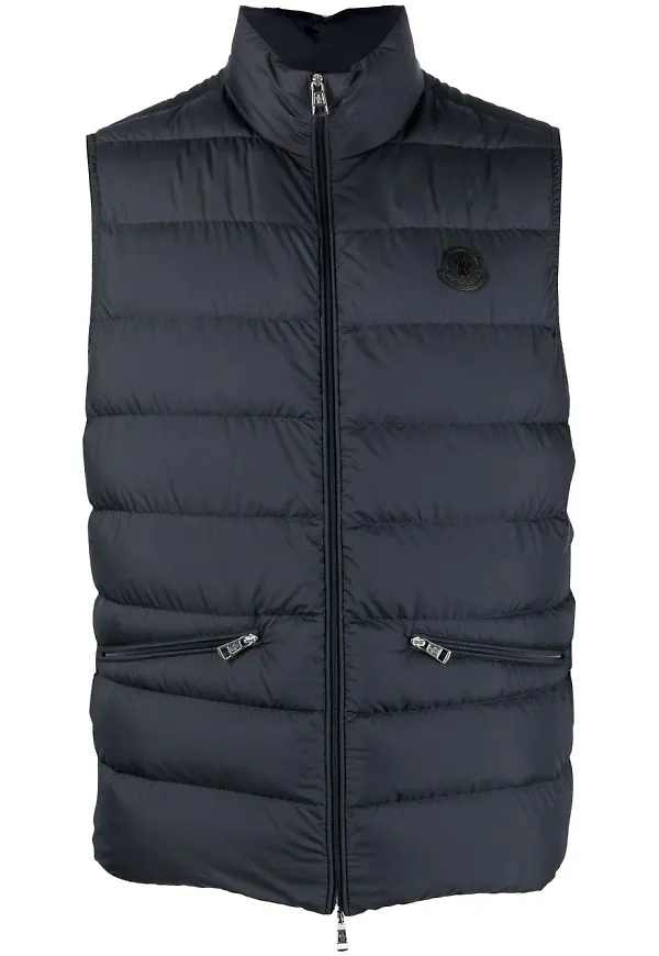 Moncler Theompan dunväst - Blå
