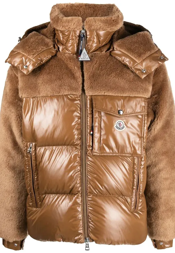 Moncler Thymelee dunjacka - Brun