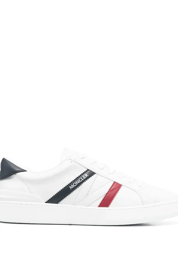 Moncler TM sneakers i konstläder - Vit