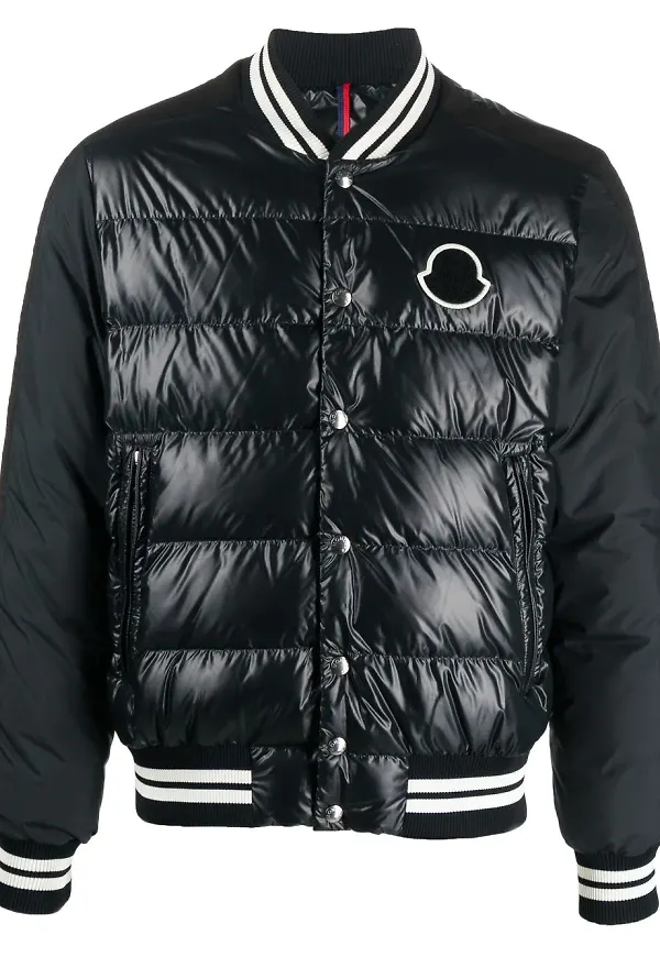 Moncler Torilis vadderad bomberjacka - Svart