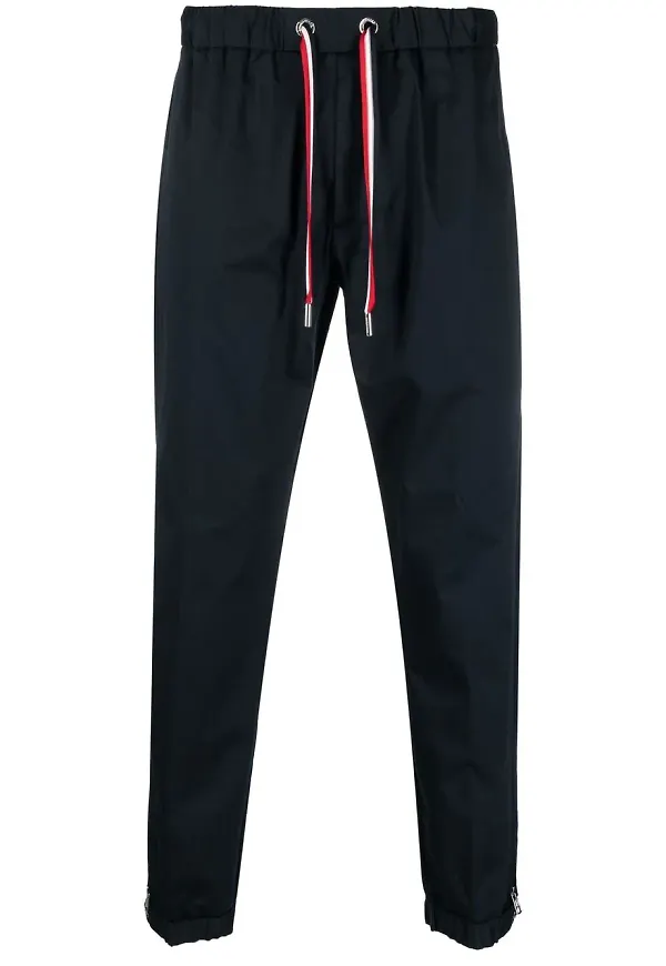 Moncler trackpants med dragsko - Blå