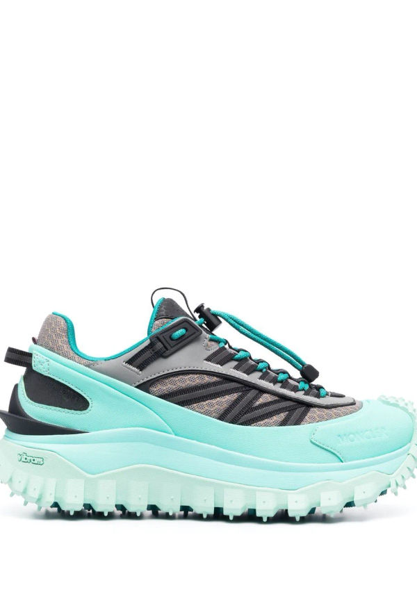 Moncler Trailgrip sneakers med grov sula - Blå