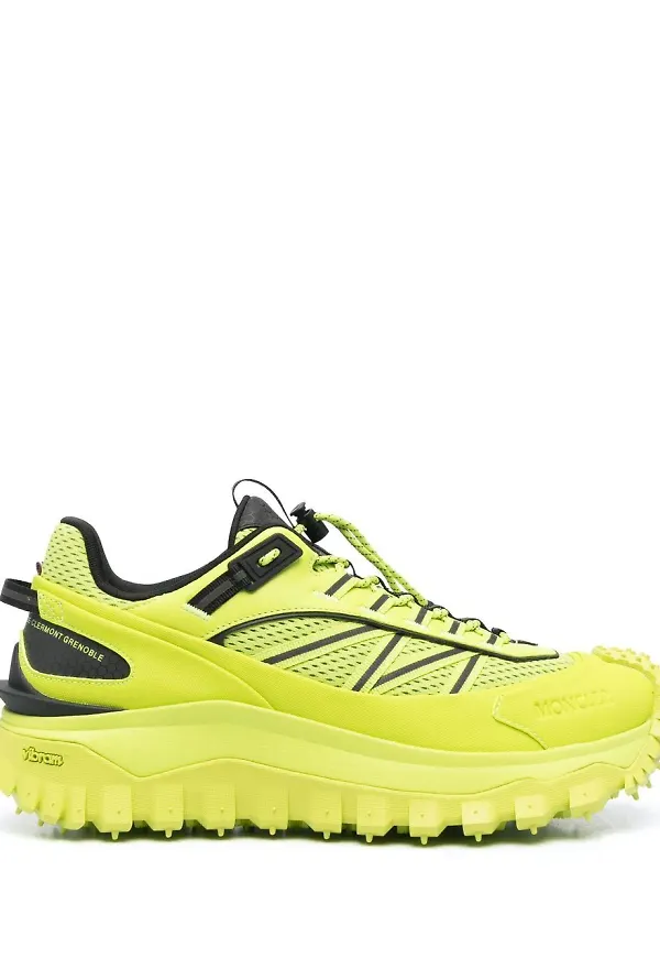 Moncler Trailgrip sneakers med panel - Grön