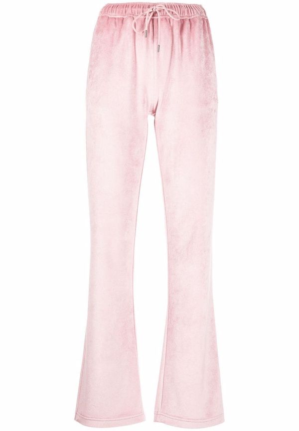 Moncler träningsbyxor i sammet - Rosa