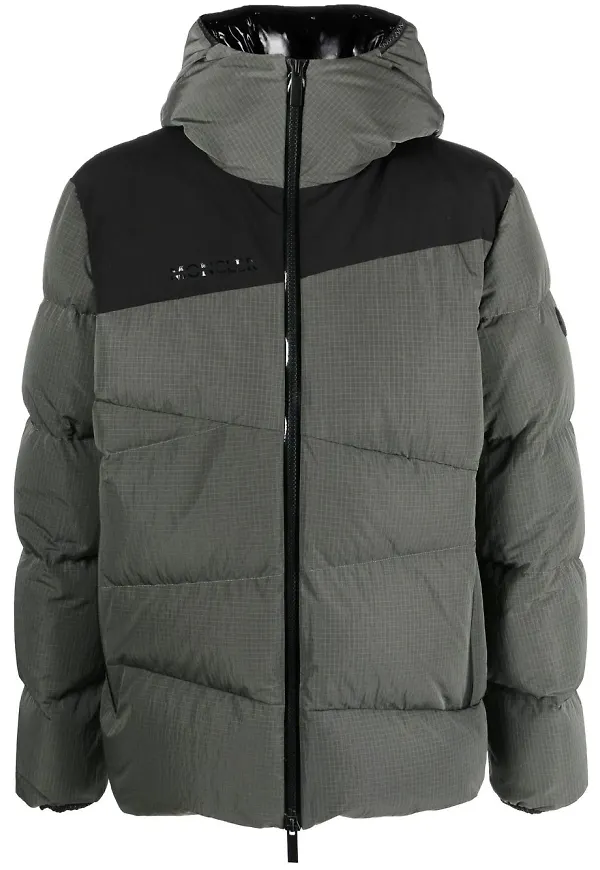 Moncler vadderad dunjacka - Grå