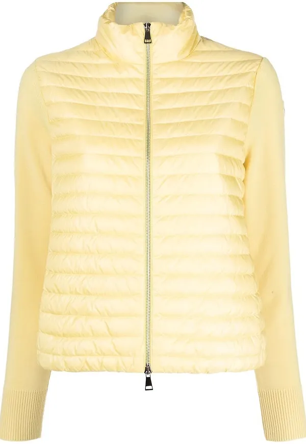 Moncler vadderad jacka - Gul