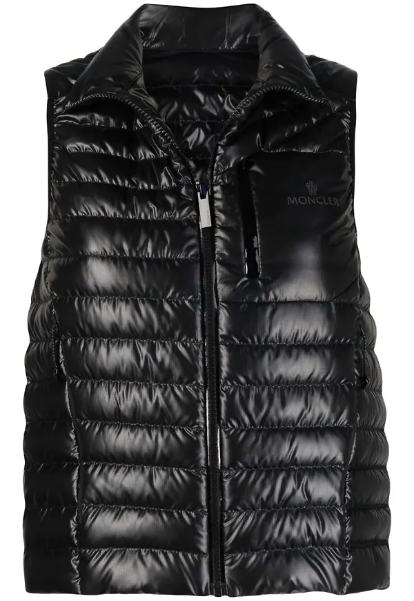 Moncler Varlas vadderad väst - Svart