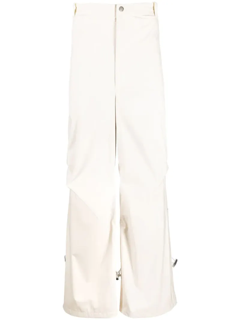 Moncler vida byxor med hög midja - Neutral