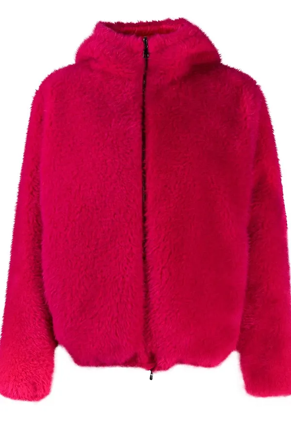 Moncler vändbar vadderad jacka - Rosa