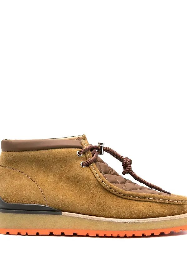 Moncler X Clarks Wallabee stövlar - Neutral