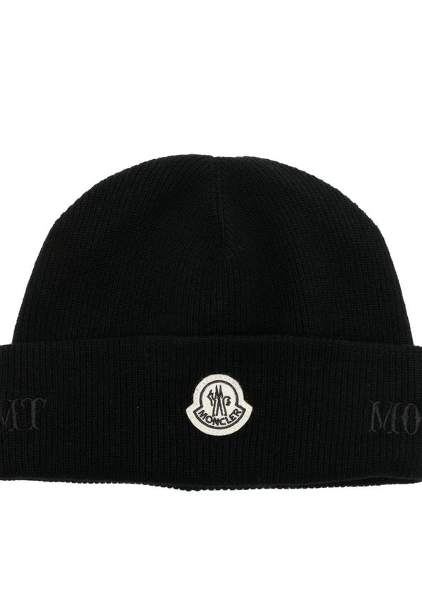 Moncler x Hiroshi Fujiwara mössa - Svart