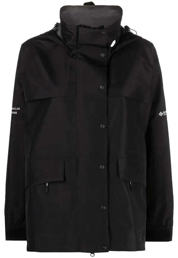 Moncler x HYKE Rhonestockis parkas - Svart