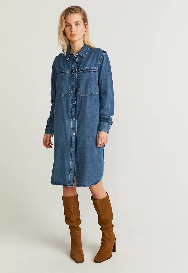 Monic denim dress