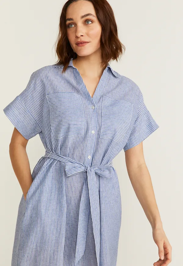 Monika shirt dress